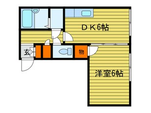 ノール１８の物件間取画像